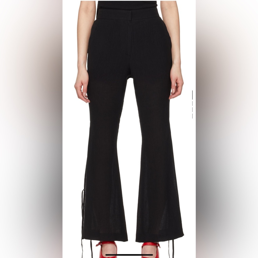recto black excelsior trouser